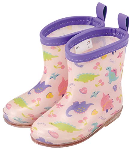 Skater RIBT1 Rain Boots, Shoes, Children's Rain Boots, Happy & Smile with Reflective Tape, 5.5 inches (14 cm)