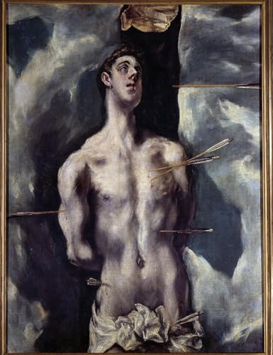 Tableau Saintpainting par El Greco impression d'art image sur toile 60x90
