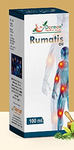 Darman Rumatis Oil,Ayurvedic Pain Relief Oil for Body, Back, Knee and Legs, 100ml (B095PZ7RFB) Amazon Price History, Amazon Price Tracker