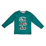 Auf der Vorderseite befinden sich drei verschiedene Traktorenprints mit verschiedenen Maschinen