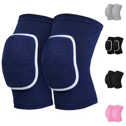 HISFFOG Volleyball Knee Pads for Women, Men, Youth, Girls, Kids,