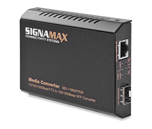 Signamax/AESP - 10/100/1000BaseT/TX to 1000Base SFP Converter