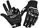 WESTWOOD FOX Motorradhandschuhe Herren Damen, Vollfinger Touchscreen Motorradhandschuhe für BMX MX ATV MTB Reiten, Jagen, Klettern und Outdoor-Sportarten (Schwarz, S)