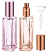 Segbeauty Parfüm Zerstäuber Nachfüllbar, Parfum Zerstäuber für Unterwegs, 2 Stück 20ml Parfüm Abf...