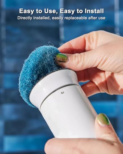 Image of 6pcs Power Scrubber Scrub Pad Fit for Black & Decker PKS160 Power Scrubber Replace 90511586