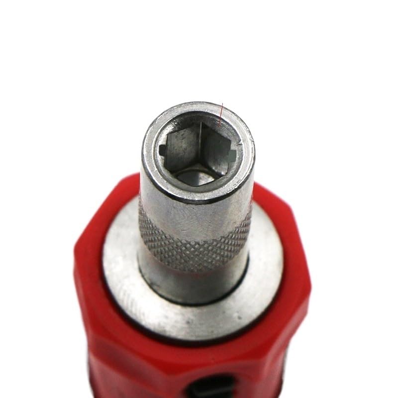 Herramientas Destornillador de trinquete con mango cuadrado pequeño, 50 Uds., puede girar hacia adelante o hacia atrás, Mini destornillador de trinquete con enchufe Hexagonal de 6,35mm Llaves Allen