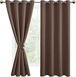 Superbe design : avec deux embrasses cousues sur les deux côtés des rideaux opaques, dans un design de la même couleur et de la même matière. Ce rideau occultant avec embrasses vous offre une solution contemporaine pour maintenir les rideaux, sans outils ni trous à percer au mur.