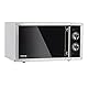 H.Koenig VIO7 Mikrowelle mit Grill / 9 Programme / Kapazität 23 L / 1000 W Leistung Grill / 900 W Leistung Mikrowelle / silber