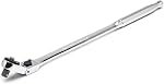 GEARWRENCH 1/4" Drive 72 Tooth Quick Release Locking Flex Slim Head Ratchet, 12" - 81030