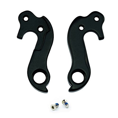 Noah und Theo Mech Gear Umwerfer Hänger Dropout kompatibel mit dem Cube#123 oder 10123 in SATIN BLACK inkl. Schrauben-set. Lynskey und auch für Rennräder Cover