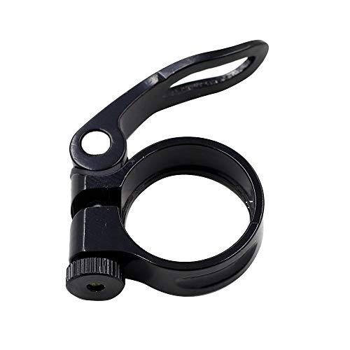 image for Yoohey 2PCS Bike Seat Post Clamp Quick Release Bicycle Seatpost Clamp 