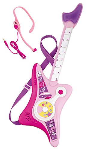 Preisvergleich Produktbild winfun Rockgitarre PINK elektrische Kinder E - Gitarre mit Headset UVM