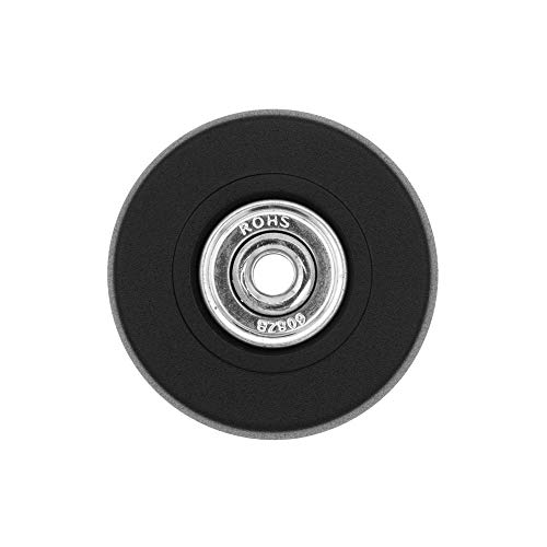 Ohio Travel Bag Ball Bearing Wheel, 49mm, Black, Plastic, L-3829