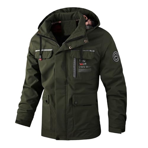 ジャケット・アウター Parka Foul Wet Weather Jacket Mens M Amazon.com: Wankang Mens Waterproof Jackets Parka Coat Mountain