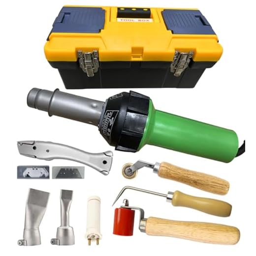 Seababyhouse 1600W Professional Heat Gun Kit