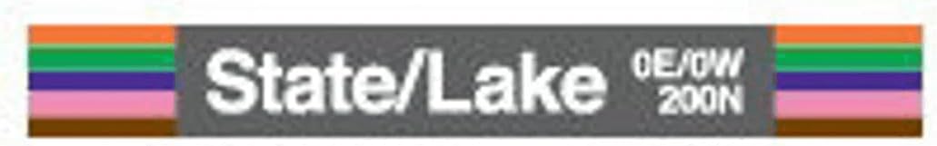 State/Lake CTA Sign