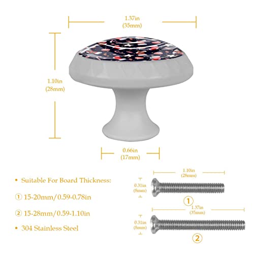Boutons de placard de cuisine en verre pour rénover une commode