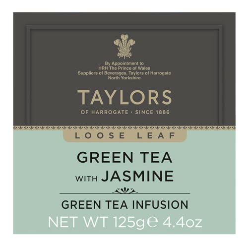 Image of Taylors of Harrogate Green Tea with Jasmine, 4.41 oz (Pack of 1)