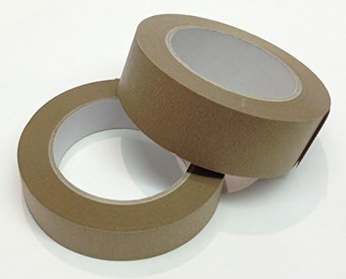 Framers Tape Brown Self-Adhesive Picture Framing Backing Tape, 3 Sizes (25Mm)