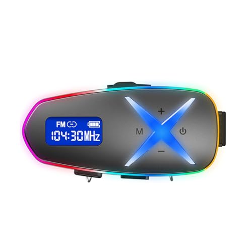 Casque de moto Bluetooth résistant à la pluie avec son 3D et 40h de lecture