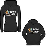Si possono specificare le taglie che si desiderano (S, M, L, XL, XXL)