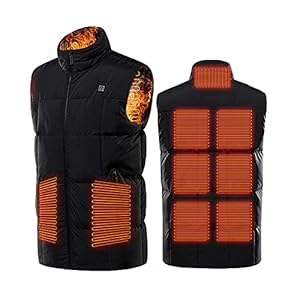 Heren bodywarmers voor buiten, verwarmingsvestservice USB-koolstofvezelverwarmingskleding voor motorfietsen, buiten…