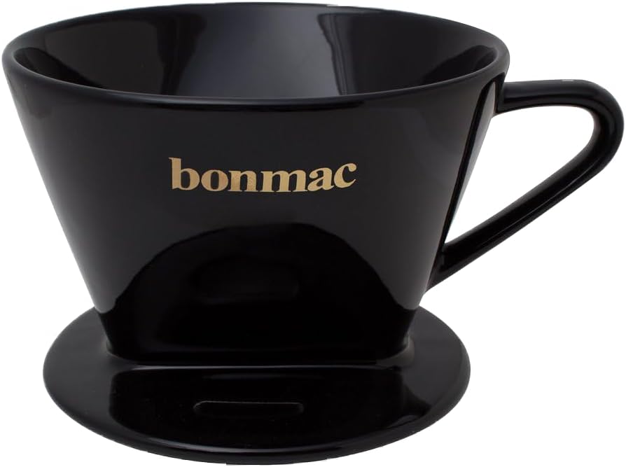 bonmac ボンマック コーヒー ドリッパー メジャースプーン付き 2~4杯用 CD-2B ブラック #813004