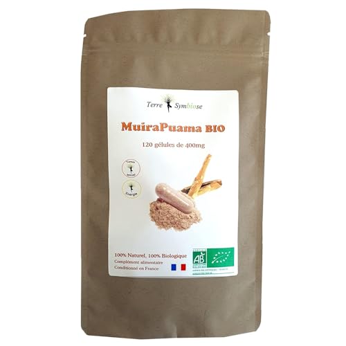 Muira Puama - 120 gélules de 400mg
