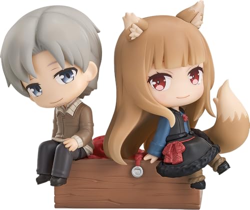 グッドスマイルカンパニー[GOOD SMILE COMPANY] Mini Memory 狼と香辛料 MERCHANT MEETS THE WISE WOLF ロレンス＆ホロ ノンスケール プラスチック製 塗装済み完成品