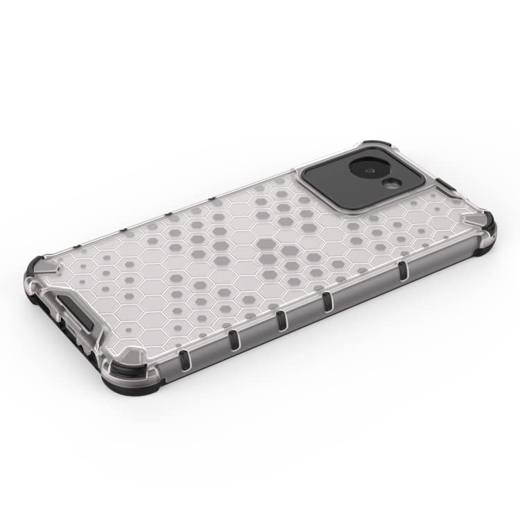 Image of Prime Retail Hard PC Back Case Cover for Realme C30 Anti Slip Ultra Thin Shockproof Reinforced Corners (Transparent)