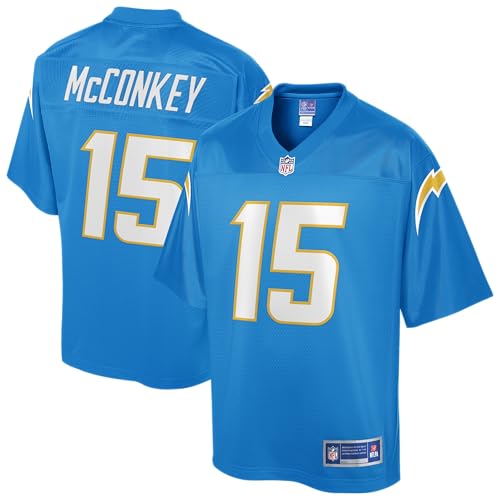 NFL PRO LINE Mens Ladd McConkey Powder Blue Los Angeles Chargers Team Jersey