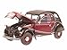 Welly Citroen 2 CV 2CV 6 Ente Charleston schwarz-rot Modellauto 1:24