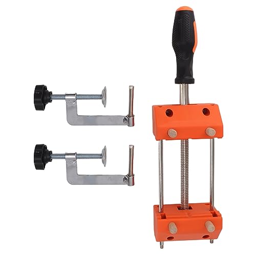Abrazadera de tornillo de acero para bricolaje con rotación de 360 grados mini y compacta 3