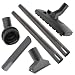 SPARES2GO Tool Kit for Vacmaster Multi 20 Power 30 PTO Vacuum Cleaner Rod Brush Tube Pipe (35mm)