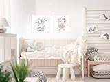 Cabecero compuesto por 2 cuadros realizado en aluminio dibond blanco de 3mm con capa de barniz que hace que resalte el brillo selectivo, con soporte en forma de cuadro en cartón de nido de abeja en la parte posterior para su colocación en la pared.