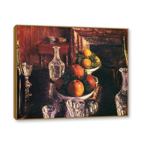 Tableaux impressionnistes nature morte paysage toile JZSDGB 30x36