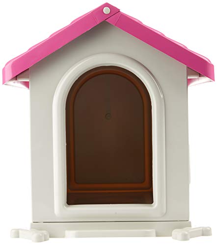 Casinha Desmontável N.2-Rosa Pet Injet para Cães