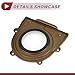 HEROFFIX 1 Pc Engine Crankshaft Oil Seal with Flange for FORD ESCAPE for MUSTANG FOCUS for MAZDA Rear Main Seal No.1S7Z-6K301-BA