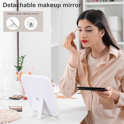 Travel Makeup Bag with Led Mirror, Portable Makeup Train Case Led Makeup Organizer Ideal Gifts for Mother Women Girls4