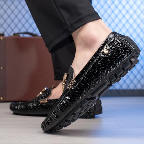 Men's Dress Loafers- Fashion Luxury Style, Ideal for Party, Wedding & Formal Occasions3
