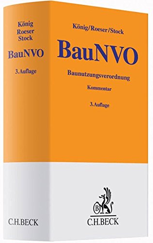 Preisvergleich Produktbild Baunutzungsverordnung: Kommentar (Gelbe Erläuterungsbücher)