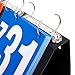 GOGO Flip Scoreboard Foldable, Portable Table Top Socre Keeper for Sports Tennis, Volleyball, Basketball