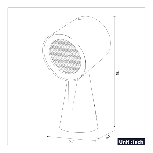 Image of CIARRA Portable Range Hood Pro, 150CFM Desktop Kitchen Exhaust Fan, 3 Speed Vent with Type-C, Heat Resistant PBT Material, Detachable Filter & Large Oil Cup, Portable Hood for Indoor BBQ, Hot Pot