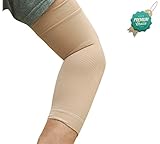 BeVisible Sports Elbow Compression Sleeve - Feel The Difference With Our Innovative Pattern Weave - Best Support for Tennis Elbow, Tendonitis, Golfers Elbow, RSI & Recovery - Alternative to Elbow Brace - for Men, Women & Youth - 1 Sleeve
