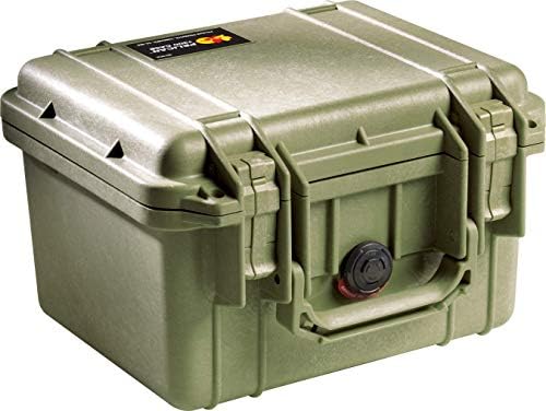 Pelican 1300 Case with Foam (OD Green)