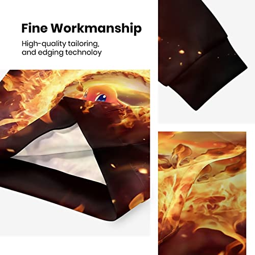 Annviopn Fashion Merch For Kids Cool 3D Print Pullover Hoodie Kids Hooded Sweatshirts With Pocket For Boys And Girls 10-12 Years #TOP3