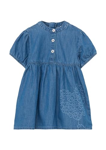s.Oliver Junior Girl's Jeanskleid, Blue, 92