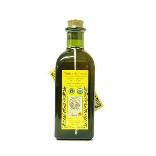 Nunez de Prado Organic Extra Virgin Olive Oil - 16.9 oz (Pack of 2)