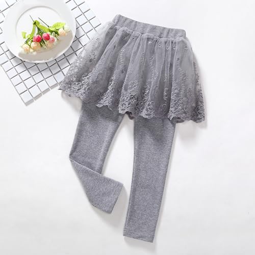 Trendy Girls' Leggings Skirt Fleece Pants for Toddlers Comfortable Durable Kids Wear Fashionable Style4