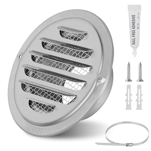 EFUTURETIME Rejillas de Ventilacion 70mm